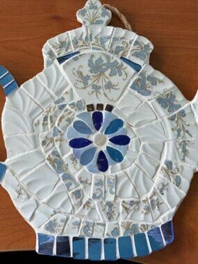 Broken China Teapot mosaic